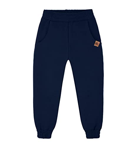 NONU Kids IGO Jogginghose für Jungen I Hose Kinder aus Baumwolle Sporthose Outdoorhose I Kinder Kleidung Marine von NONU Kids