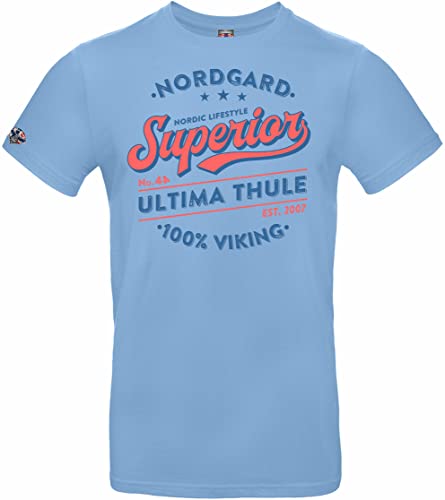 NORDGARD Shirt Superior Wikinger Shirt (L) himmelblau von NORDGARD