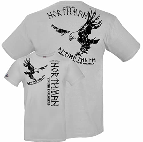 NORDGARD Viking Shirt Northman 2 (3 XL) hellgrau von NORDGARD