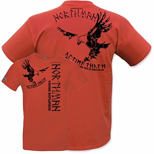 NORDGARD Viking Shirt Northman 2 (4 XL) rot von NORDGARD