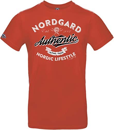 NORDGARD Viking Shirt Skjerme (rot, L) von NORDGARD