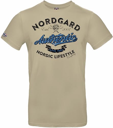 NORDGARD Viking Shirt Skjerme (Sand, XXL) von NORDGARD