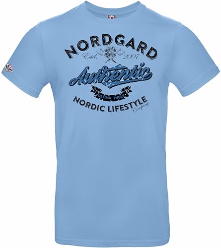 NORDGARD Viking Shirt Skjerme (himmelblau, S) von NORDGARD