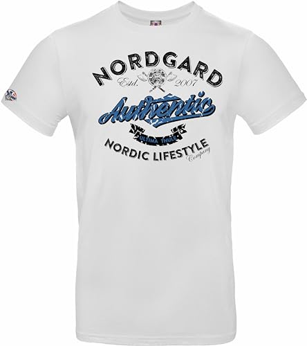 NORDGARD Viking Shirt Skjerme (weiß, XXL) von NORDGARD