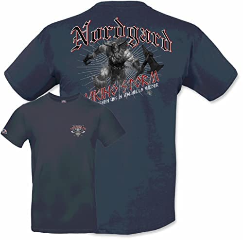 NORDGARD Viking Shirt Walhall (3 XL) Marine von NORDGARD