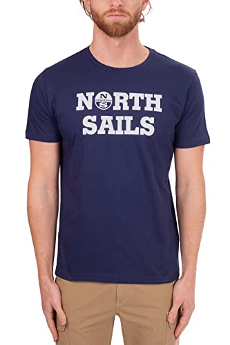 North Sails - Men's Regular Logo T-Shirt - Size 3XL von NORTH SAILS