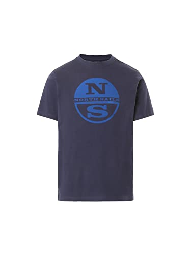 North Sails T-Shirt W/Graphic T-Shirt für Herren, marineblau, Small von NORTH SAILS