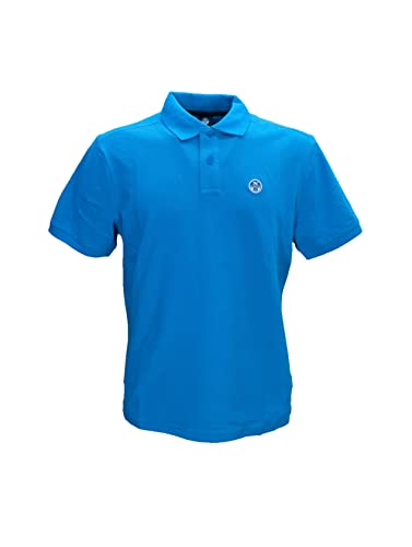 NORTH SAILS SS Polo W/Logo für Herren, Türkis, XL von NORTH SAILS