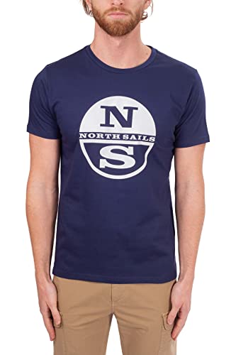 North Sails - Men's Regular Logo T-Shirt - Size L von NORTH SAILS
