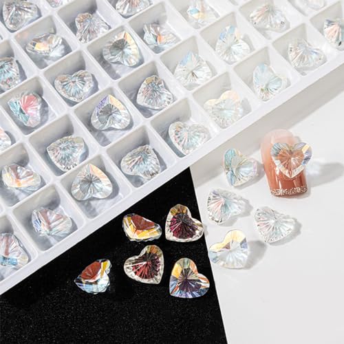 20pcs Fashion Crystal Arts Schmuckanhänger Kristall 3D Diamantspitze Untere Strasssteine Diy Nagel Dekore 20pcs Fashion Crystal Arts Schmuckanhänger Kristall 3D Diamantspitze Untere Strasssteine Diy Nagel Dekore von NPXUAMTJ