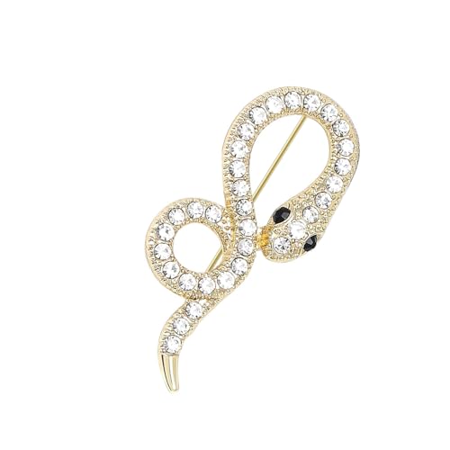 Delikate Strasssteine Brosche Partykleid Pin Einzigartige Schlangenbrosche Geeignet Die Für Frauen Geeignet Die Kleider Und Anzüge Einen Hauch Verleihen Delikate Strasssteine Brosche Partykleid Pin Einzigartige Schlangenbrosche Geeignet Die Für Frauen Geeignet Die Kleider Und Anzüge Einen Hauch Verleihen von NPXUAMTJ