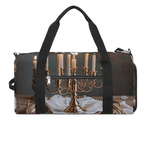 Sporttasche für Herren und Damen, Reisetasche, Kerzenhalter, Taschentücher, Handgepäck, Wochenendtasche mit Schuhfach, Stil, Einheitsgröße, Einheitsgröße, Stil:, Einheitsgröße Sporttasche für Herren und Damen, Reisetasche, Kerzenhalter, Taschentücher, Handgepäck, Wochenendtasche mit Schuhfach, Stil, Einheitsgröße, Einheitsgröße, Stil:, Einheitsgröße von NTVOWPZO