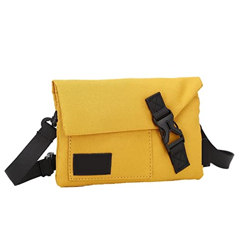 NVNVNMM Herrentaschen für Herren Men's Chest Bag Small Cross Bag Men's Canvas Bag Sling Bag Men's Messenger Cross Bag Wallet Mobile Phone Bag(Color:A) von NVNVNMM