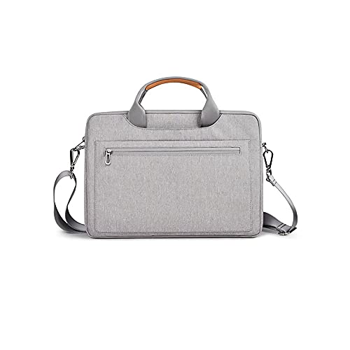 NVNVNMM Laptoptasche, Laptoptasche und Hüllen, Laptoptasche, 35,6 cm (14 Zoll) bis 39,6 cm, wasserdicht, für Damen und Herren, grau, 15.4-15.6 von NVNVNMM