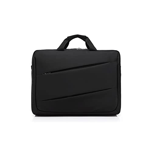 NVNVNMM Laptoptasche Laptoptasche 17 Laptoptasche wasserdicht Messenger Schultertasche Herren- und Damen Aktentasche(Black) von NVNVNMM