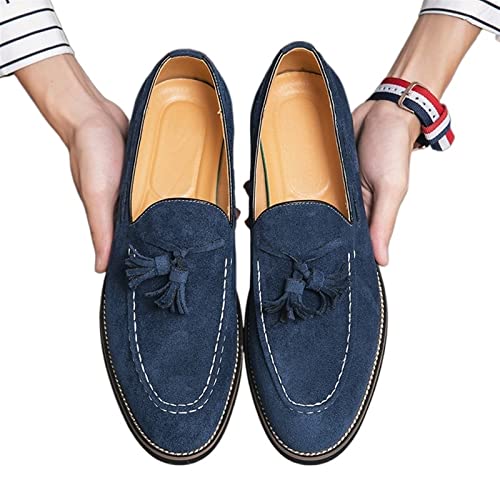 NVNVNMM Schuhe Men Shoes Wedding Oxford Shoes for Men Formal Shoes Men Mens Dress Shoes(Color:Blue,Size:13) von NVNVNMM