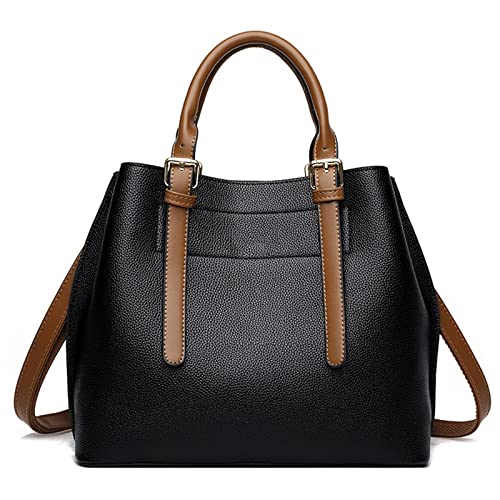 NVNVNMM Taschen für Damen, große Kapazität, lässige Tragetasche, große Schultertasche, Umhängetasche, Handtasche für Damen, grau, Einheitsgröße von NVNVNMM