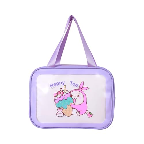 Kosmetiktasche mit großer Kapazität, wasserdicht, Reise-Make-up-Tasche, Cartoon-Kosmetik-Organizer für Damen und Mädchen, wasserdichte Kulturbeutel, große Kapazität, Reise-Make-up-Tasche, von NYCEMAKEUP