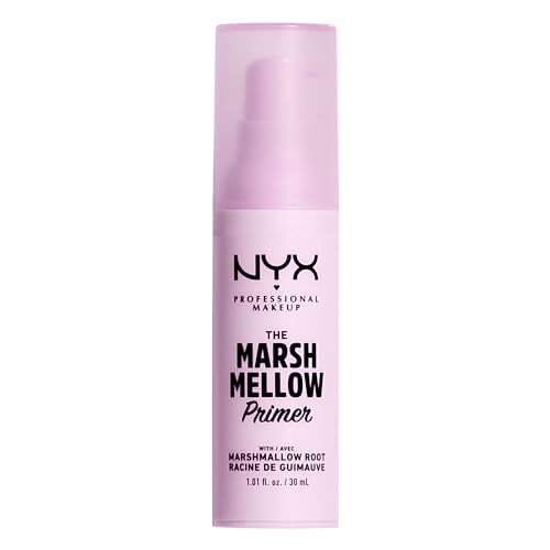 NYX Professional Makeup Primer, Makeup Basis mit veganer Formel, Vielseitiger Primer für einen gleichmäßigen Teint, The Marshmellow, 30 ml von NYX PROFESSIONAL MAKEUP