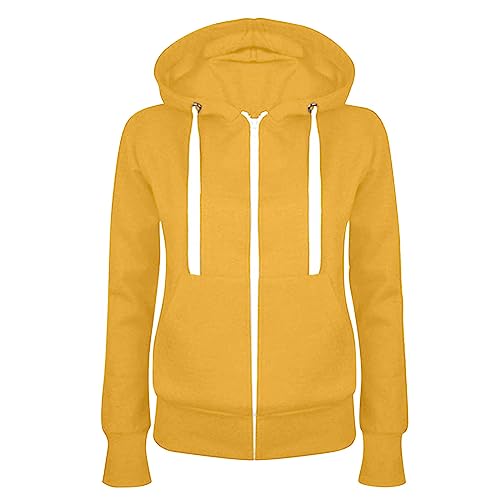NZYIHAO kapuzenjacke damen blitzangebote des tages Sweatjacke Damen Zipper Hoodie mit Kapuze Casual Einfarbig Jacke Slim Fit Übergangsjacke Langarm Kapuzenjacke Große Größen Sportjacke Leichte Outfit NZYIHAO kapuzenjacke damen blitzangebote des tages Sweatjacke Damen Zipper Hoodie mit Kapuze Casual Einfarbig Jacke Slim Fit Übergangsjacke Langarm Kapuzenjacke Große Größen Sportjacke Leichte Outfit von NZYIHAO