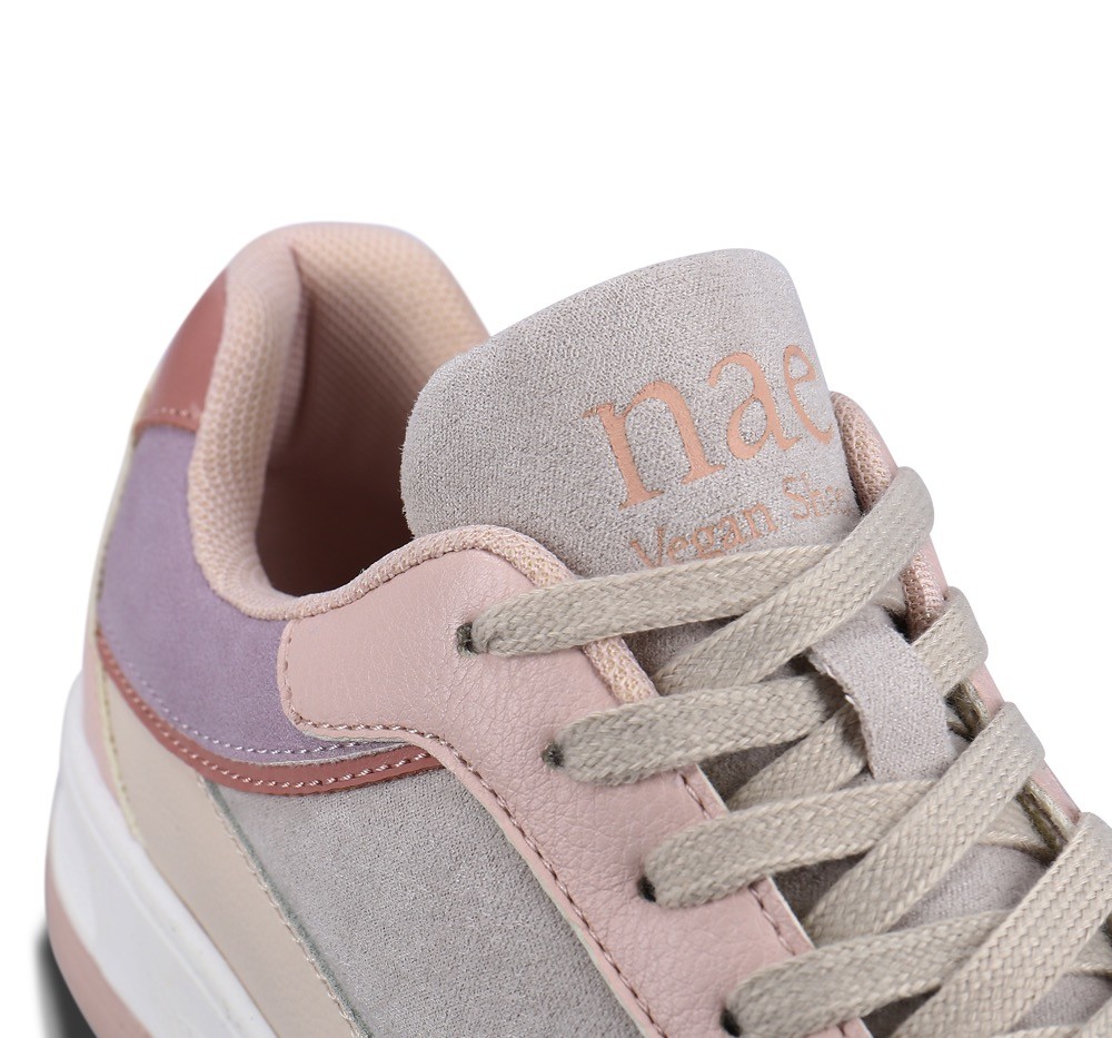 DARA | Nae Schuhe | vegane Sneaker | Pink 37 von Nae Schuhe