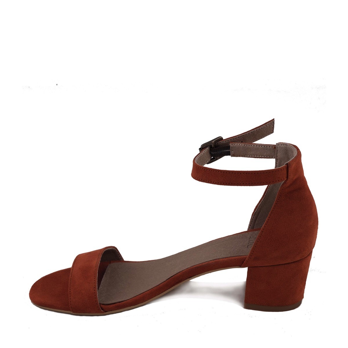 IRENE | NAE | vegane Absatz-Sandale | orange 37 von Nae Schuhe