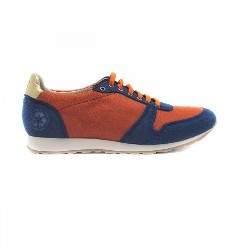 NAE Re-Bottle Fair Fashion Sneaker orange 38 von Nae Schuhe