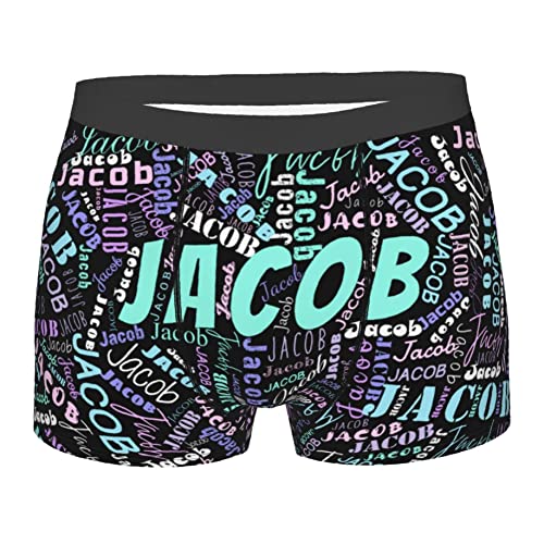 Naispanda Personalisiert Herren Boxershorts, Unterhose Personalisiert Männer, Personalisierte Herren Unterwäsche mit Namen, Personalisierte Männer Unterhose Shorts zum Jubiläum, Valentinstag von Naispanda