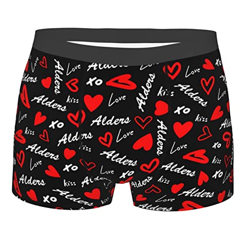 Naispanda Personalisiert Herren Boxershorts, Unterhose Personalisiert Männer, Personalisierte Herren Unterwäsche mit Namen, Personalisierte Männer Unterhose Shorts zum Jubiläum, Valentinstag von Naispanda