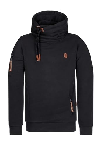 Naketano Herren Kapuzenpullover Pimp Hoodie-X-Large-Black von Naketano