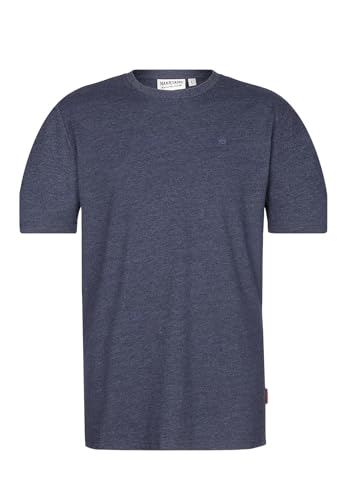 Naketano Herren T-Shirt Adonis Fischer, Farbe:Indigo Blue, Größe:2XL von Naketano