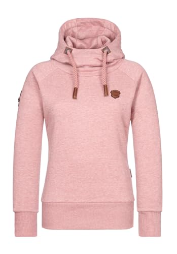 Naketano Mandy Spezial Women Hoody Kapuzenpullover (DE/NL/SE/PL, Alphanumerisch, M, Regular, Regular, Indigo Blue Melange) von Naketano