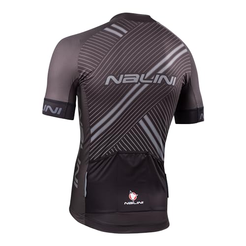 Nalini Herren Borgo T-Shirt, schwarz/grau, 56 von Nalini