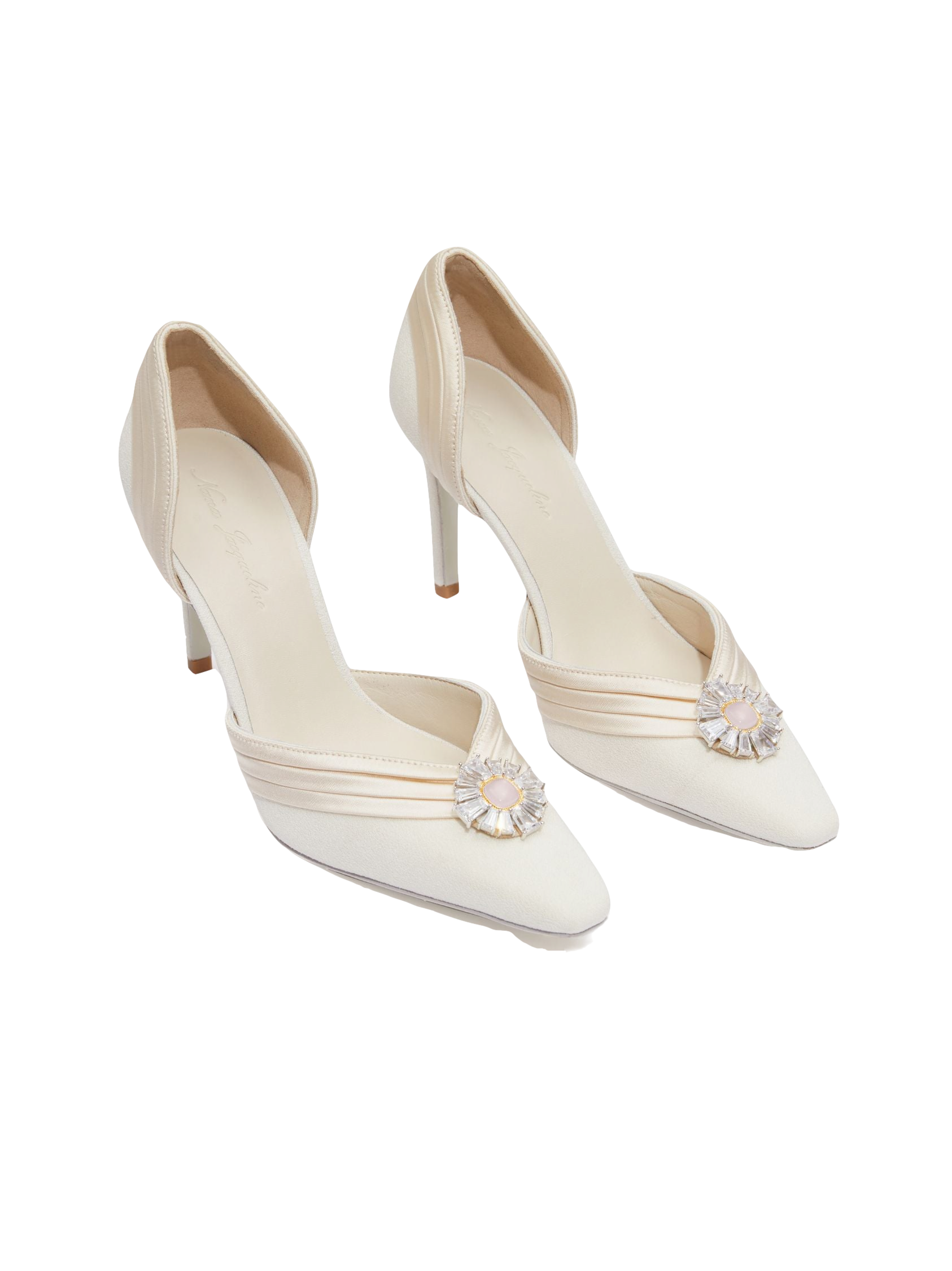 Diana Diamond Heels (White) (Final Sale) von Nana Jacqueline
