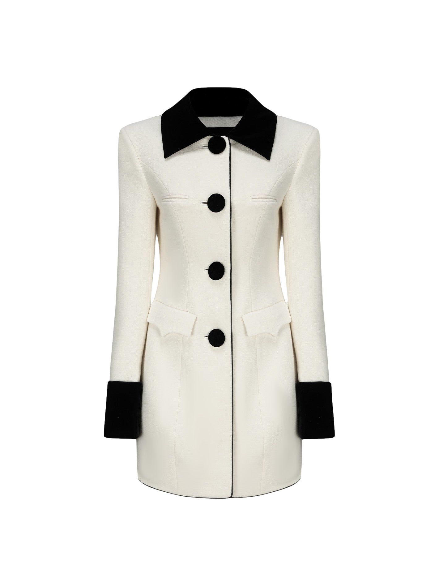 Jillian Coat (White) von Nana Jacqueline