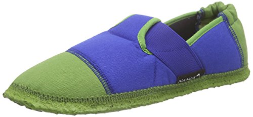 Nanga Unisex Kinder Klette 06 Flache Hausschuhe, Blau 35, 24 EU von Nanga