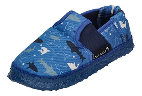 Nanga Jungen Low Shark Hausschuh, Mittelblau, 33 EU von Nanga