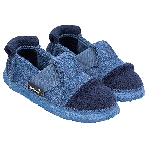 Nanga Kinder - Unisex Hausschuh Berg blau 32 von Nanga