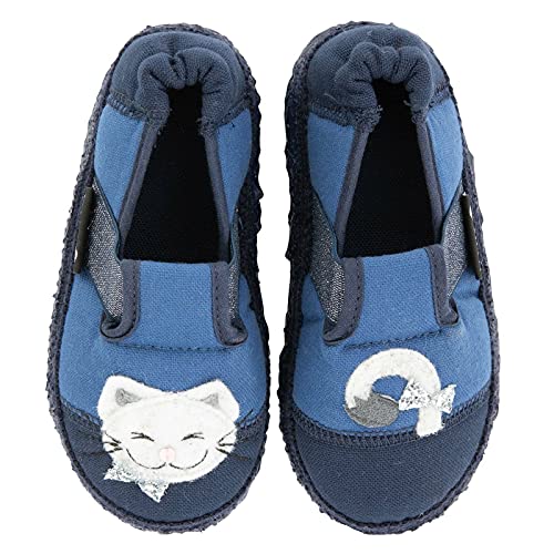 Nanga Kinder - Unisex Kinder Hausschuhe Mieze Marine 28 von Nanga