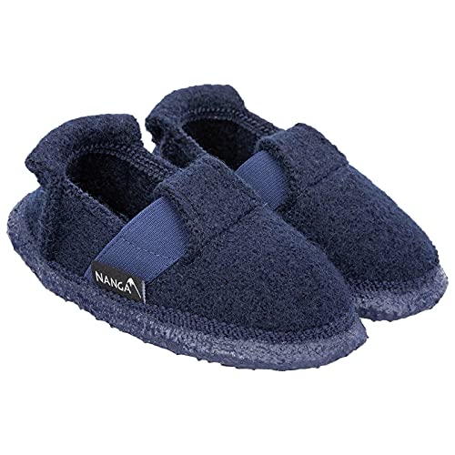 Nanga Kinder - Unisex Kinder Hausschuh Mountain dunkelblau 28 von Nanga