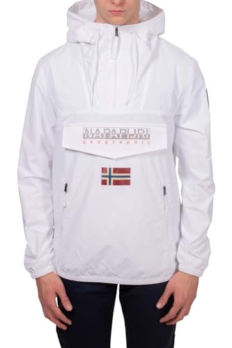 NAPAPIJRI - Shade Summer Pocket Herrenjacke, Weiß, XL von Napapijri