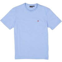 NAPAPIJRI Herren T-Shirt blau Baumwolle von Napapijri