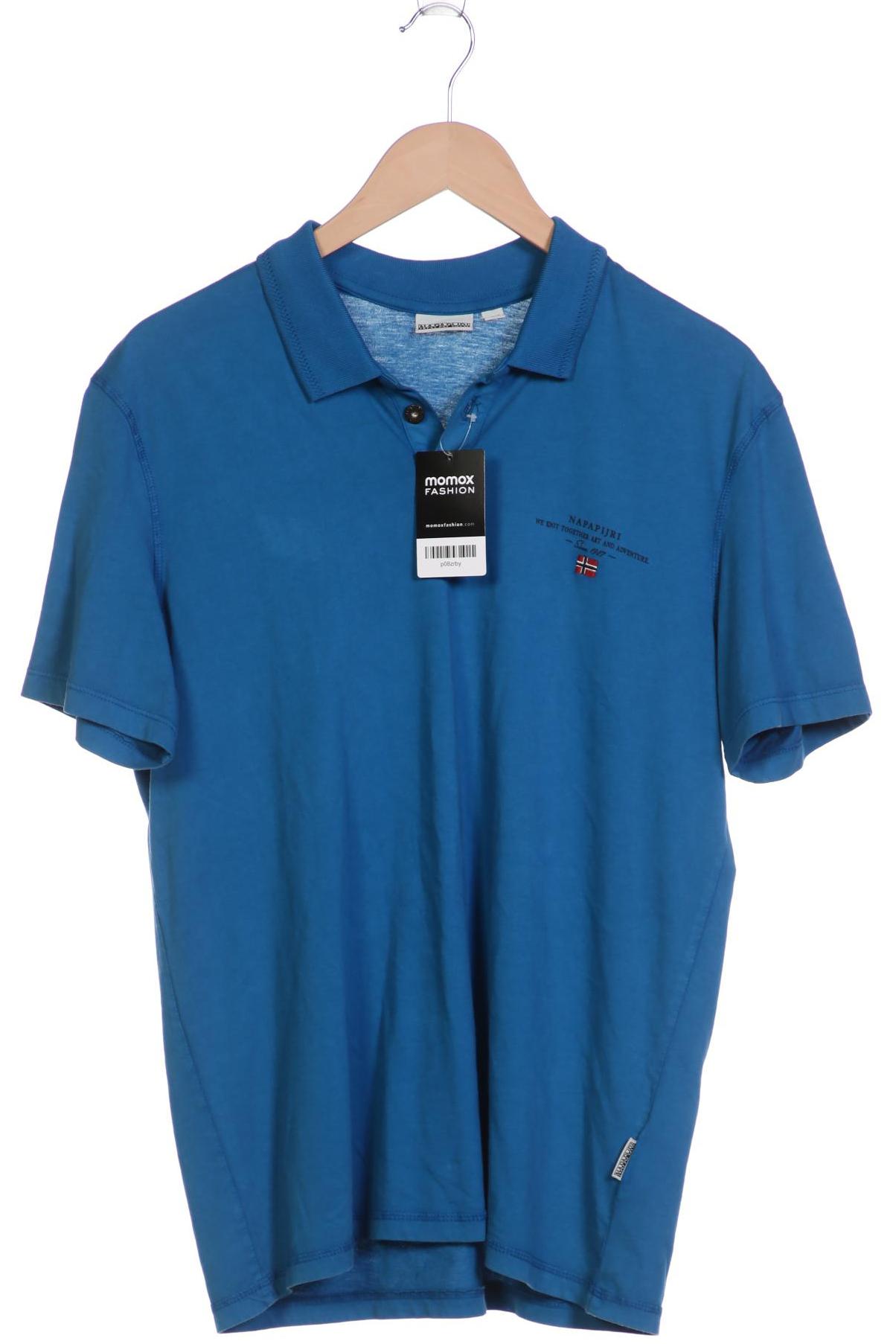 Napapijri Herren Poloshirt, blau, Gr. 52 von Napapijri