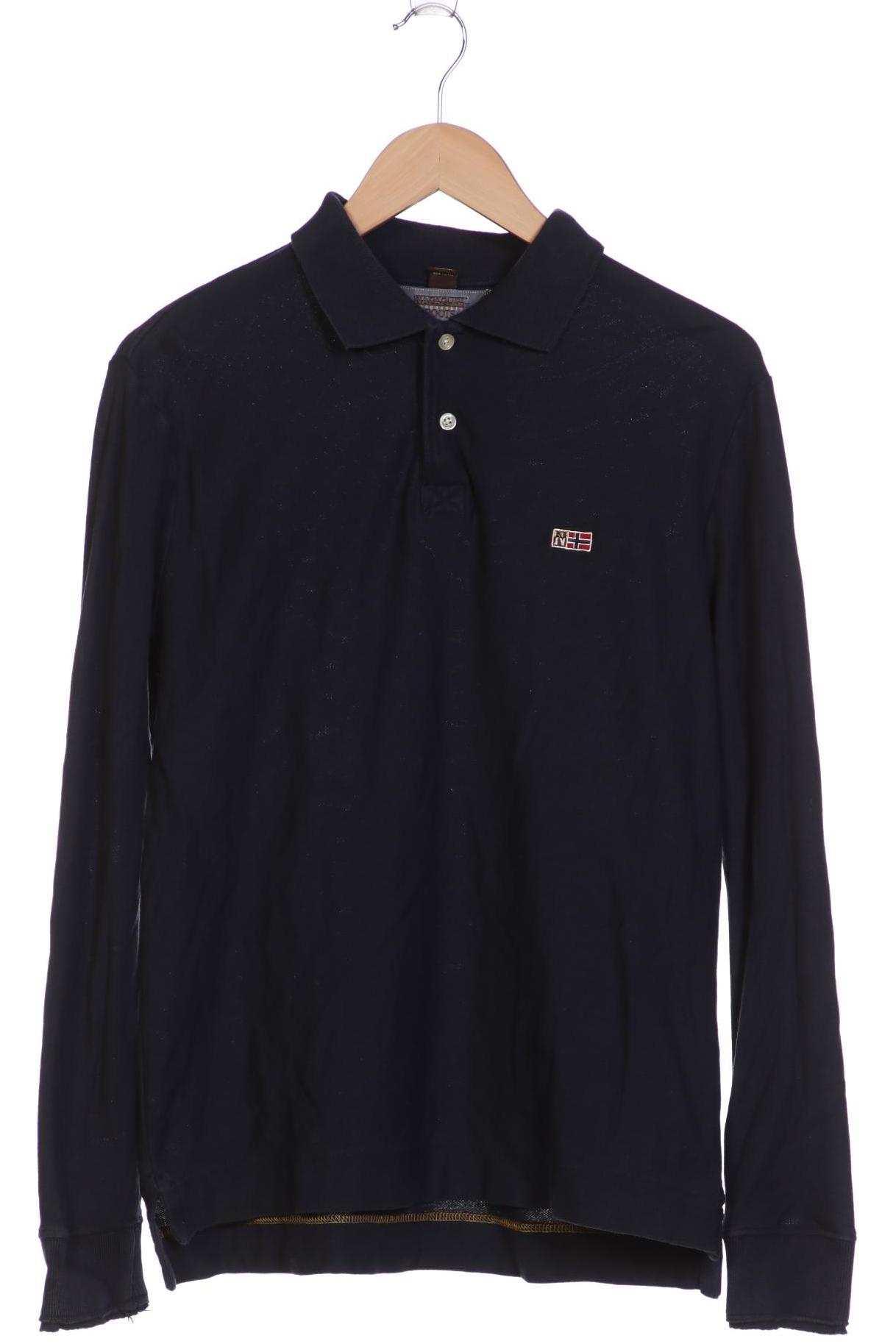 Napapijri Herren Poloshirt, marineblau, Gr. 46 von Napapijri