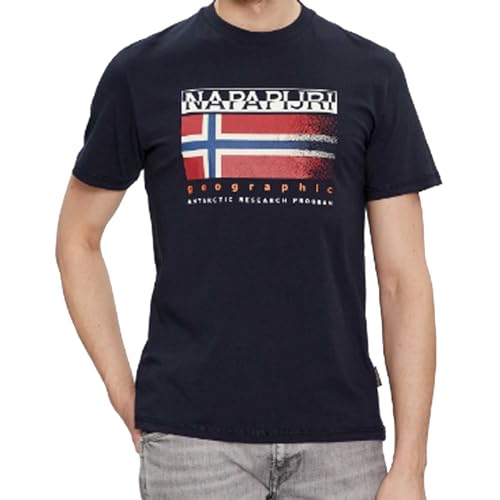 Napapijri Kreis Shirt Herren - L von Napapijri