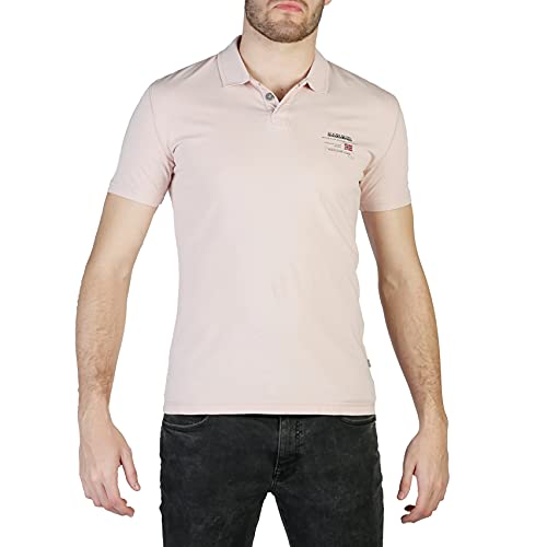 Napapijri N0YHQK Polo Herren Rosa M von Napapijri