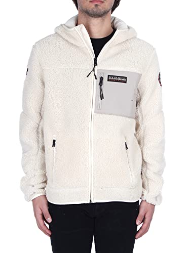 Napapijri Yupik Full-Zip Hooded Fleecejacke Herren - L Napapijri Yupik Full-Zip Hooded Fleecejacke Herren - L von Napapijri