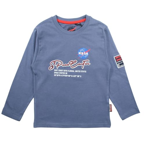 Nasa Classic GNS4447 TS Kids S1-14A T-Shirt, Marine, 14 Años von Nasa