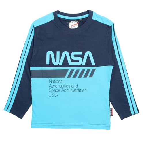 Nasa Classic GNS4453 TS Kids S2-14A T-Shirt, BLEU, 14 Años von Nasa