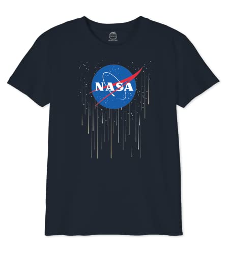 Nasa Jungen Bonasadts084 T-Shirt, Marineblau, 8 Jahre von Nasa